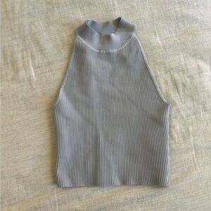 Babaton Sculpt high neck knit tank- Aritzia